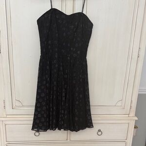 Elegant Black Strapless Dress